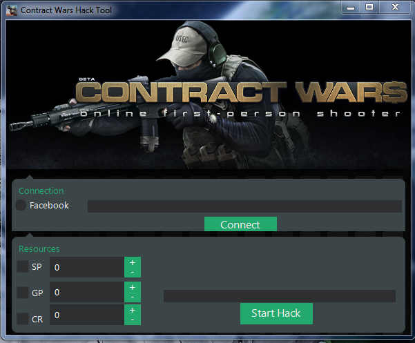contract wars hack cheats tool on kongregate