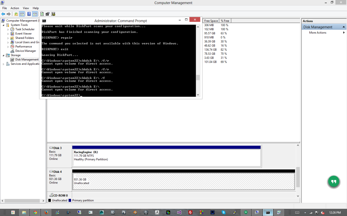 data error cyclic redundancy check external hard drive