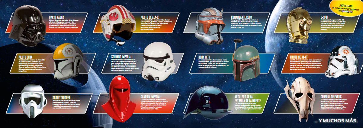 UNIVERSO STAR WARS - Colección cascos Star Wars de Planeta -