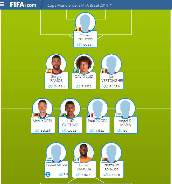 Mi 11 del Mundial del fantasy del Mcdonalds