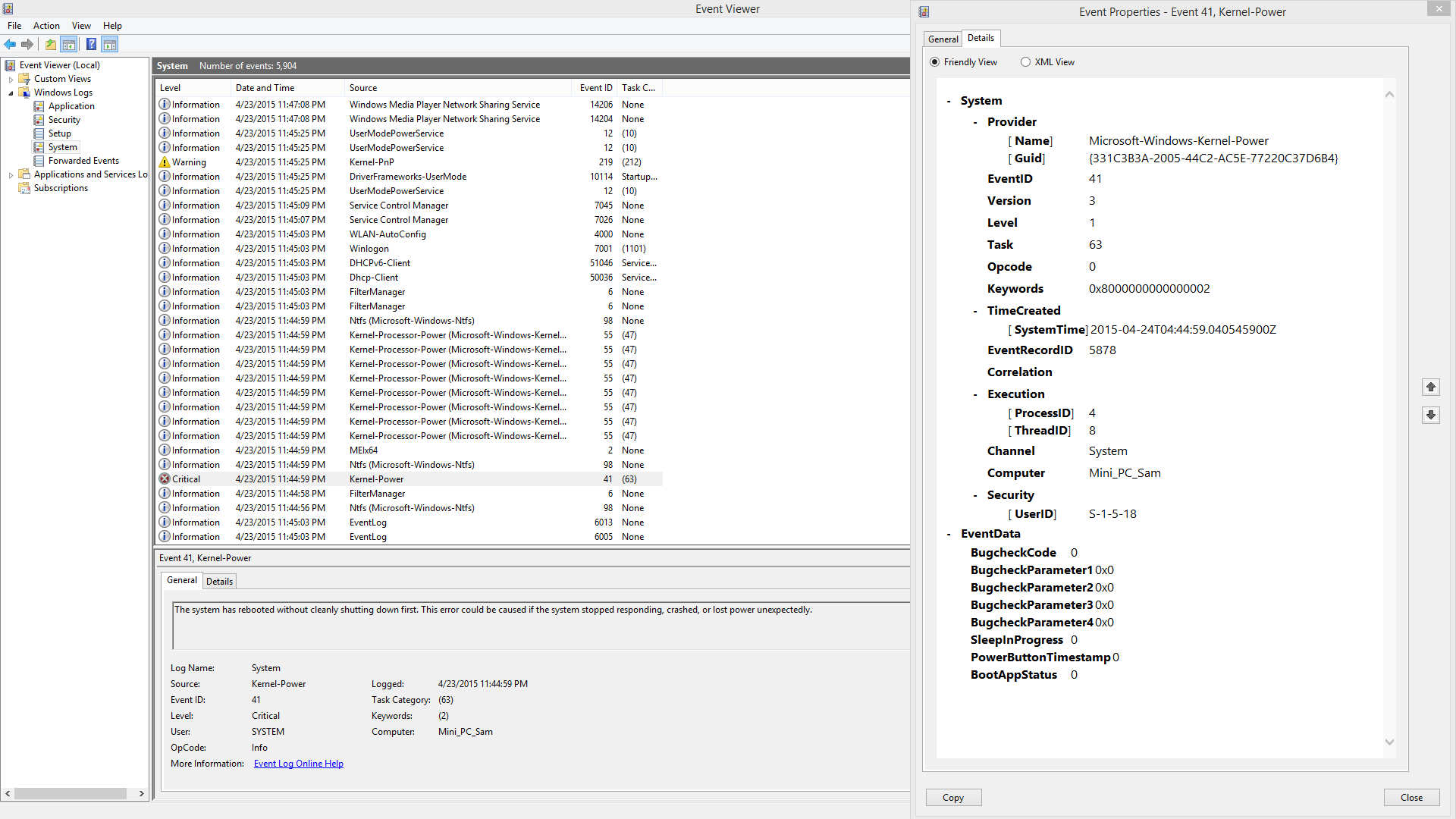 PC has crashed hard 3 times this month (Total lockup, Crazy Sounds) had
