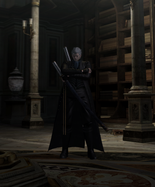 DT Vergil in Cutscenes [Devil May Cry 4: Special Edition] [Mods]