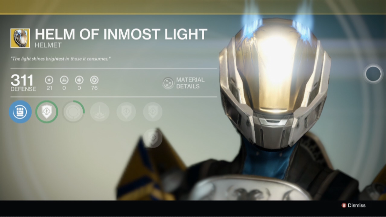 the helm of inmost light
