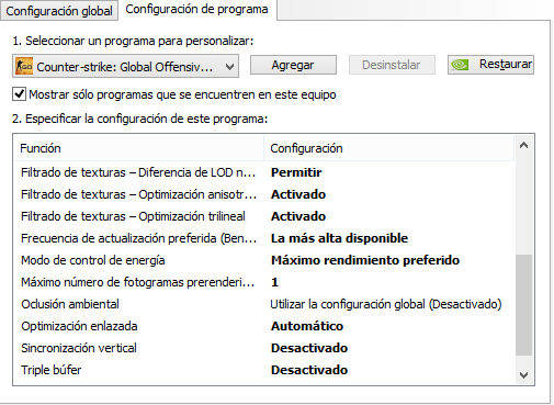 CS:GO fps bajos Msi GTX750ti 2GB