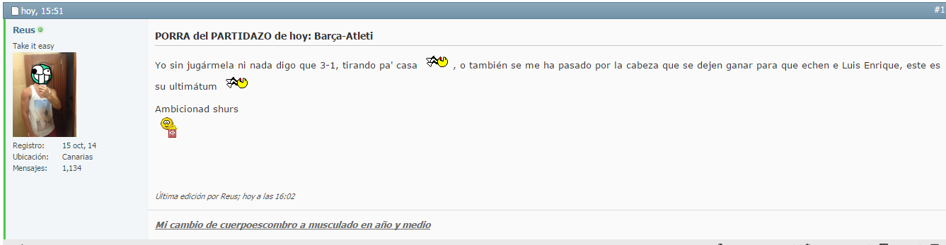 Joder, vaya visionario estoy hecho
