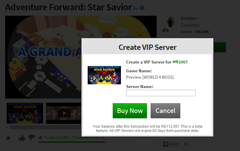 Vip Server Game Name Does Not Reflect Game Correctly Website Bugs Roblox Developer Forum