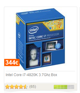 Se ha estampao el precio de los i7?