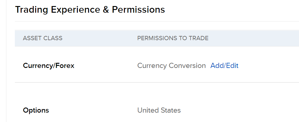 Options Trading Permissions R Interactivebrokers