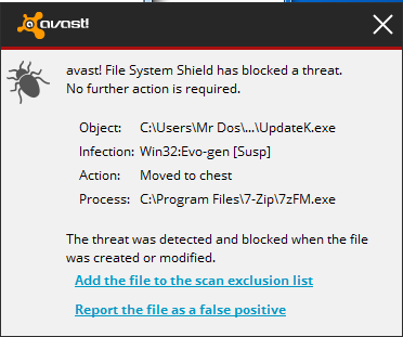 The one file remaining, Zwq223.exe, ran. It was a piece of Adware that installed a plugin to chrome under the name of "Buzzdock".