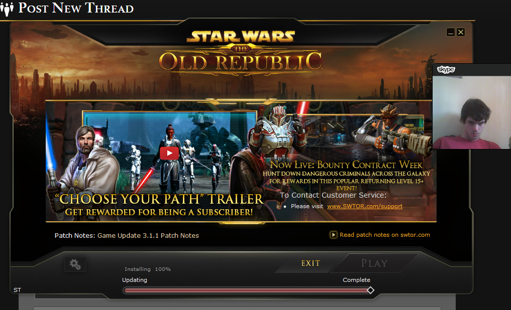star wars the old republic online not launching