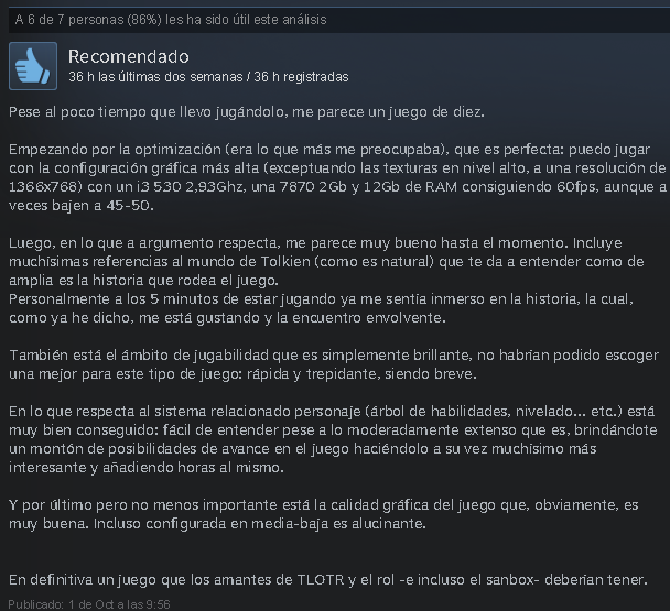 He completado Sombra de Mordor al 100% con todos sus logros y pregunto respuestas