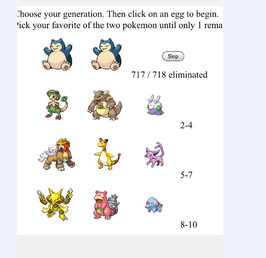 THIS WEBSITE HELPS YOU FIND YOUR FAVORITE POKEMON aA Favorite