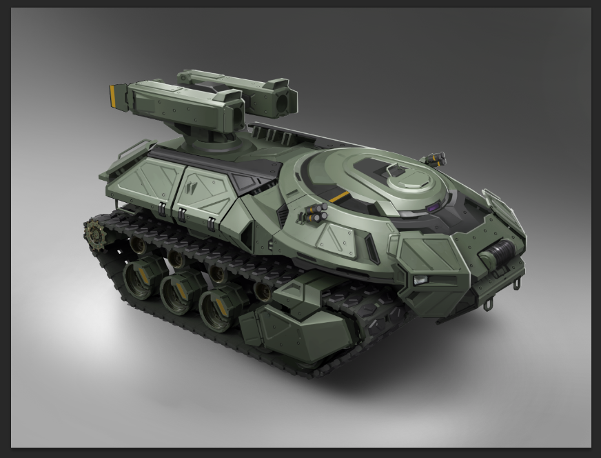 Futuristic Tank Concept