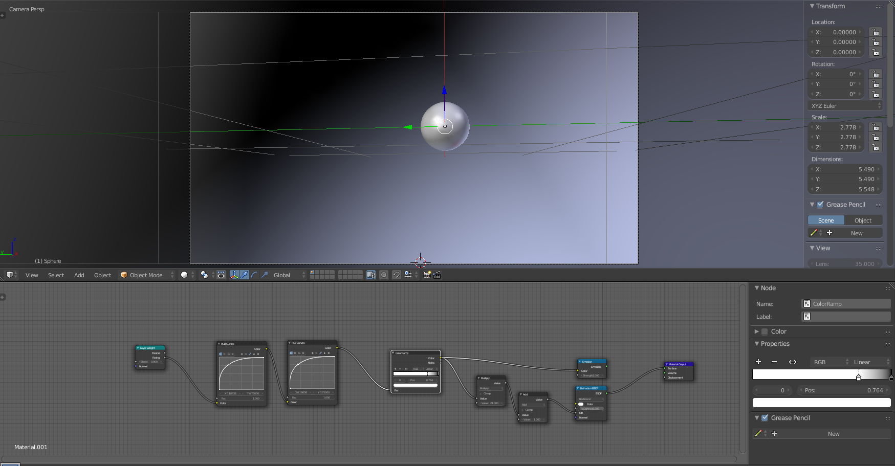 Cycles Refraction BSDF Materials and Textures Blender Artists Community