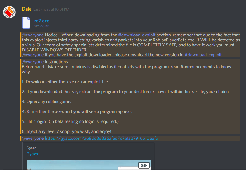 Roblox Discord Webhook Bypass