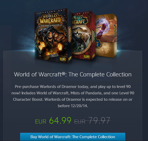 Do I get ALL expansions by purchasing this? wow