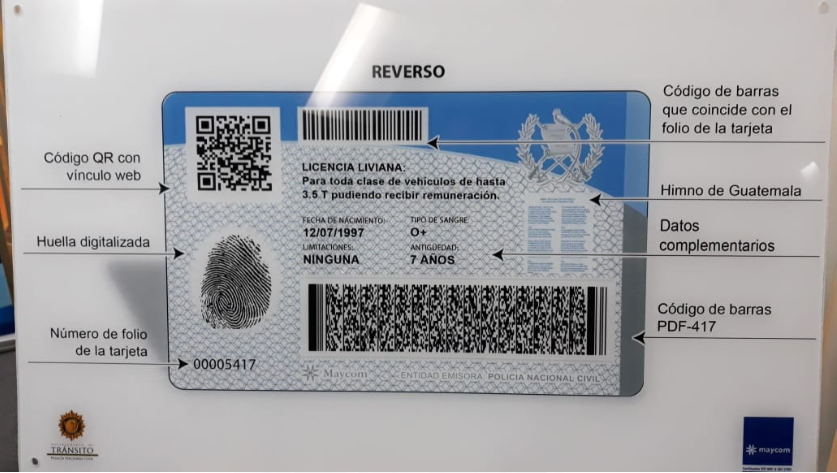 Licencia De Conducir De Guatemala