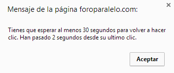 No al intervalo megusteador