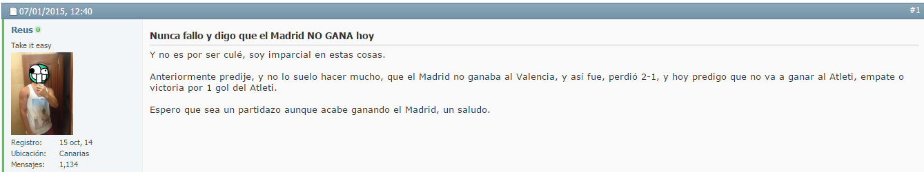 Joder, vaya visionario estoy hecho