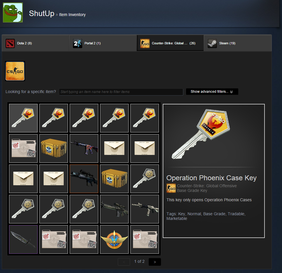 counter strike go keys free