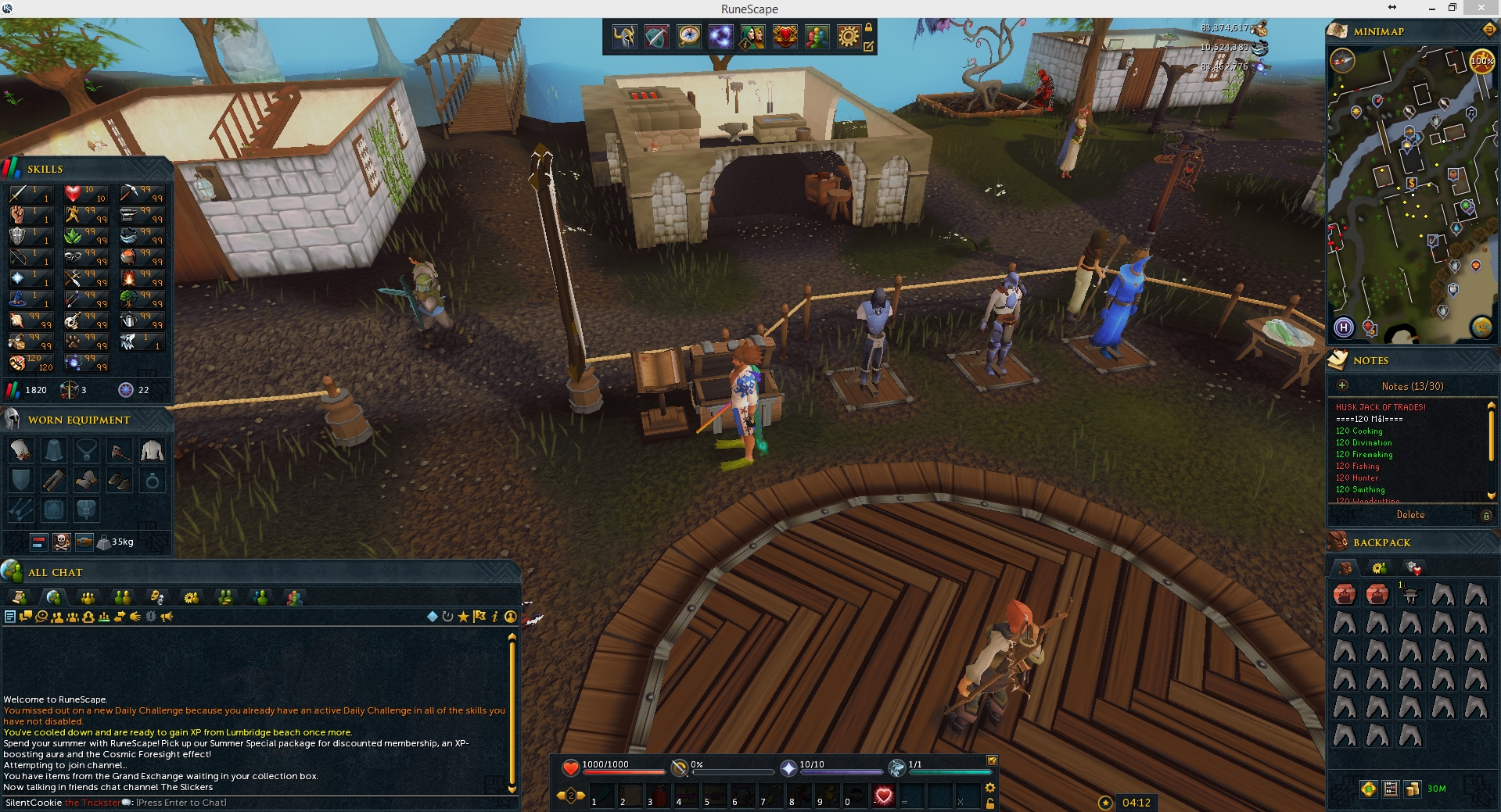 Quick Laptop 1920x1080 help r/runescape