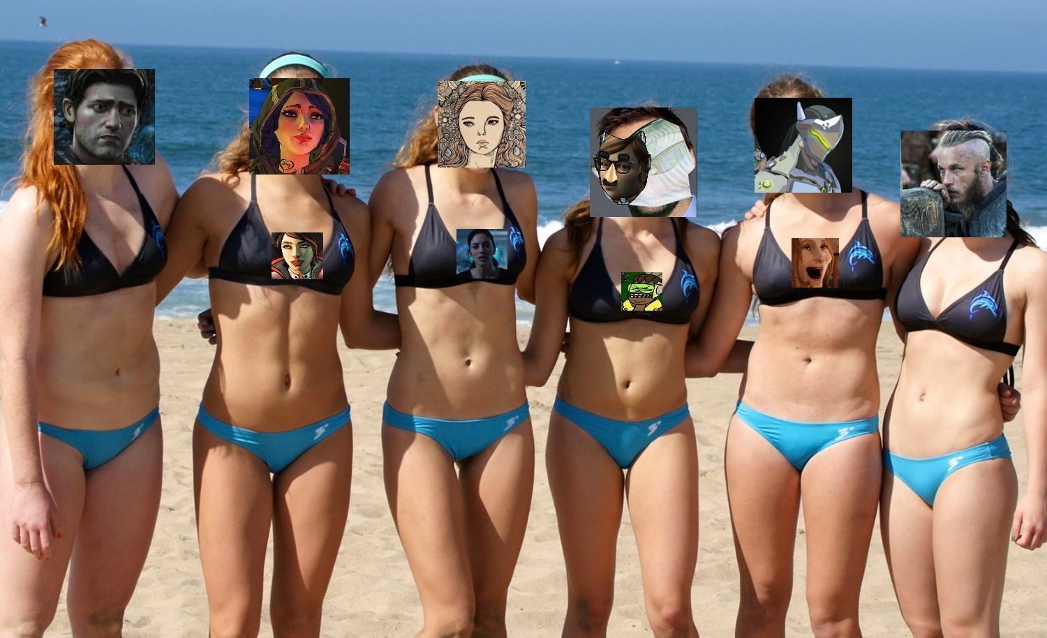 Amatuer bikini group