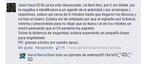 AutoControl de un trabajador de RENFE