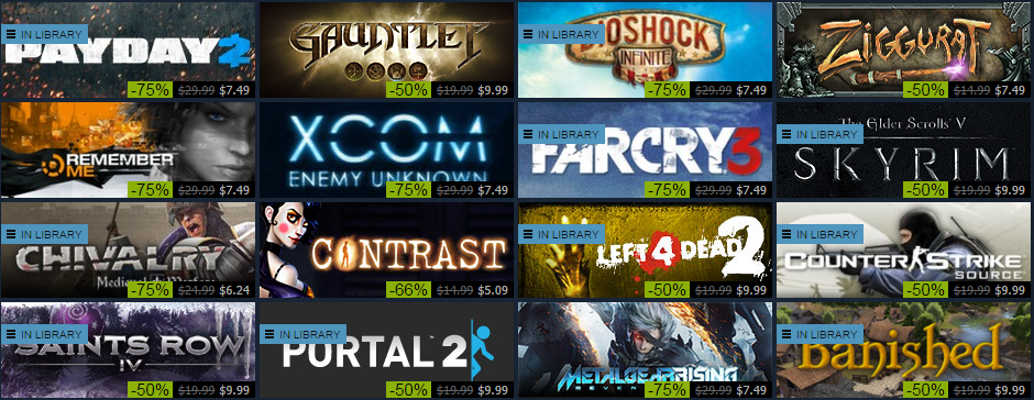 steam sales coming up
