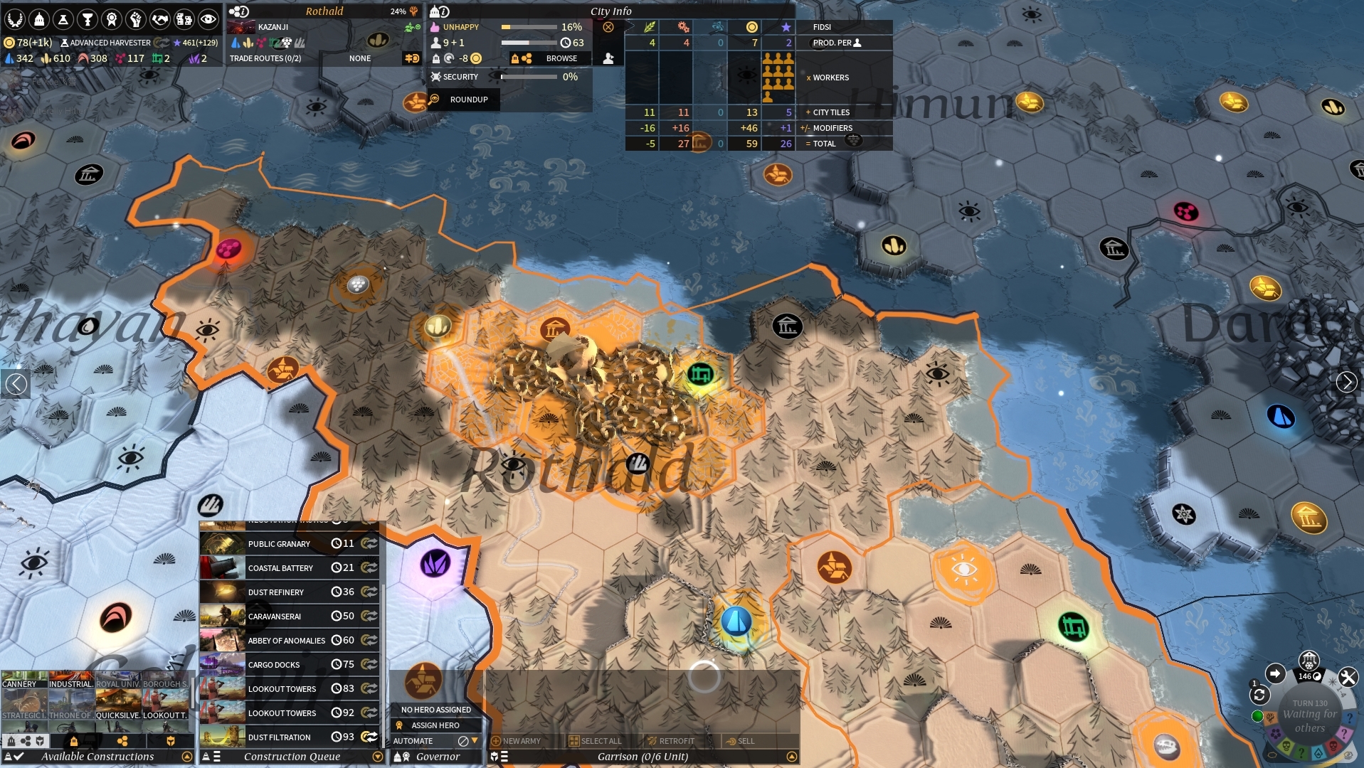 intensifiers in captured cities?