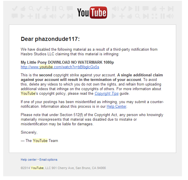 youtube strikes youtube strikes