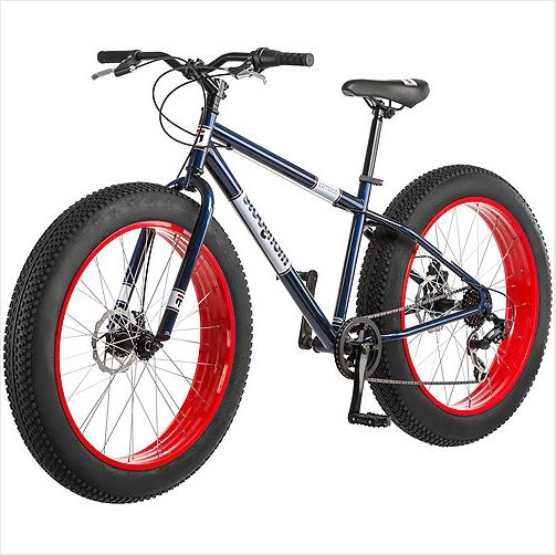 mongoose beast men's fat tire bike