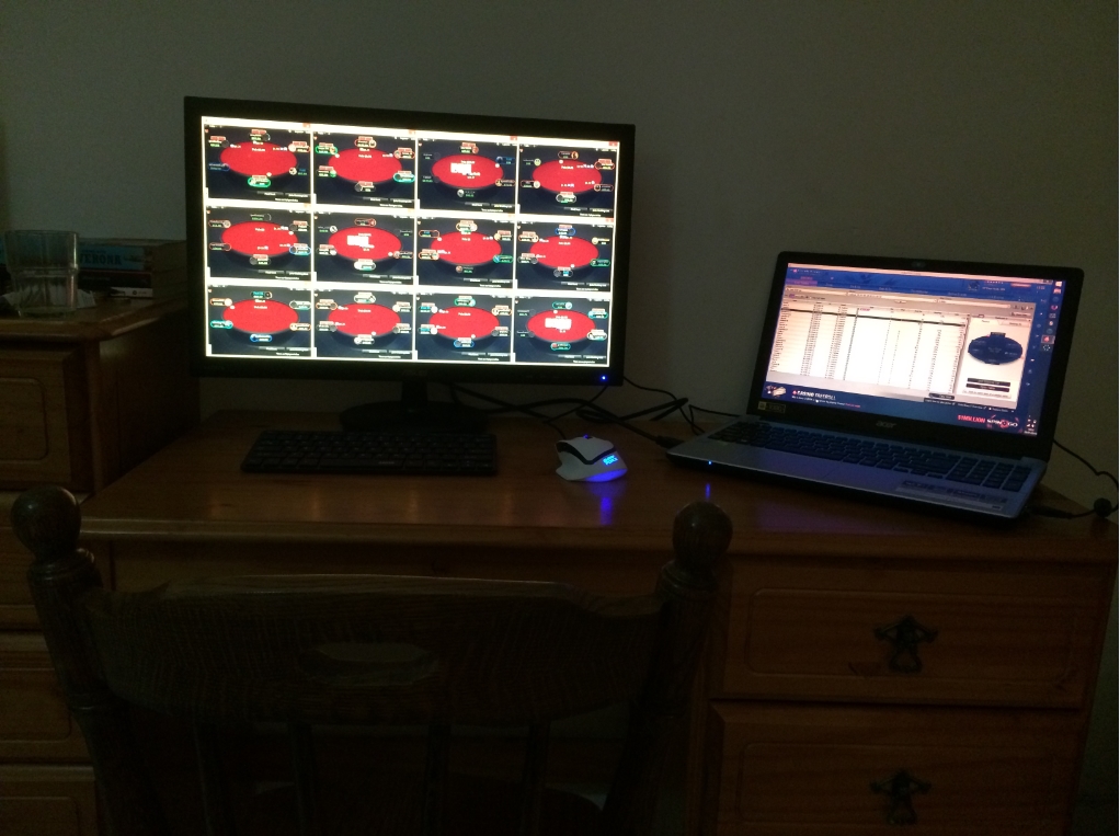 Notebook per grindare poker