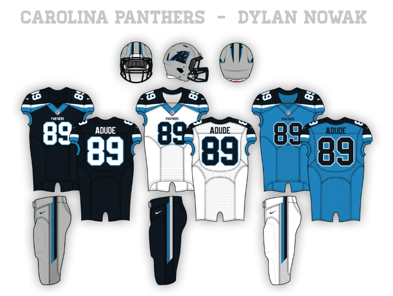 Carolina Panthers Uniform Concept Concepts Chris Creamers Sports