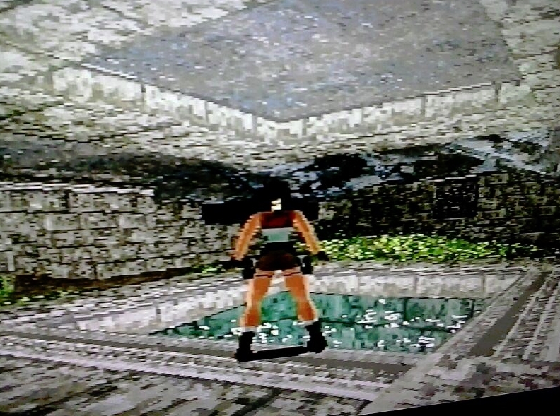 Estoy jugando al Tomb Raider en Sega saturn y contesto preguntas