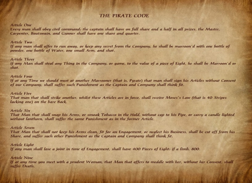 The Pirate Code