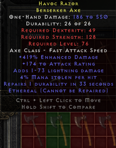 Berserker Axe Ft Free Offer Topic D2jsp