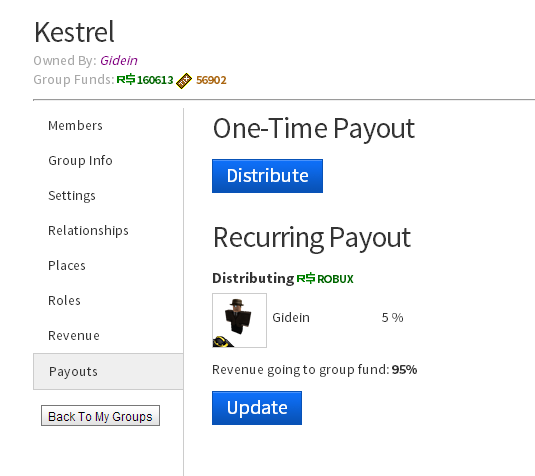 What Are Group Funds On Roblox