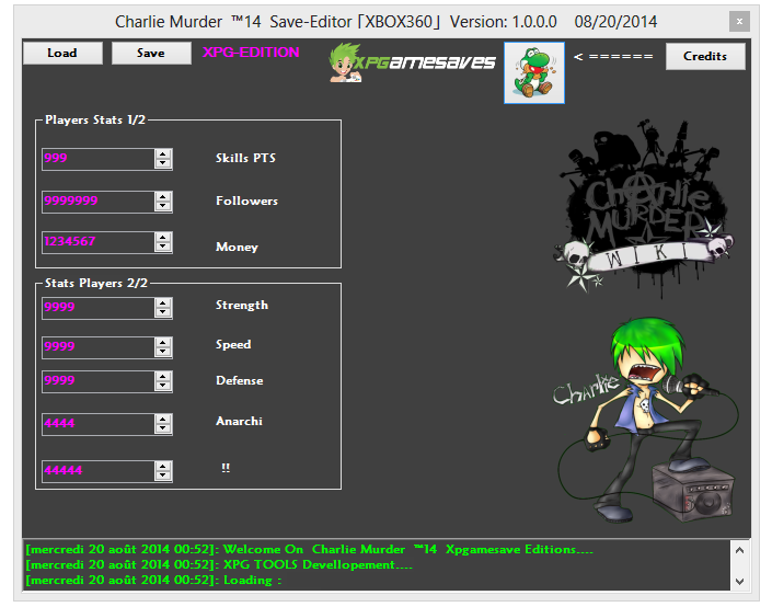 [v1][ Charlie Murder Save Editor ][TEAMXPG] Xbox 360 Mod Tool XPG Gaming Community