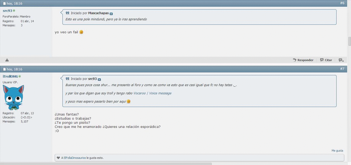 me presento en fp