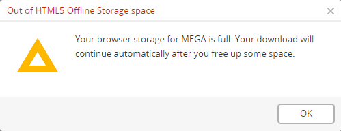 Problema descarga en Mega
