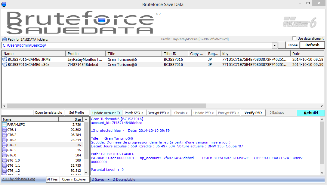 bruteforce savedata how to resign