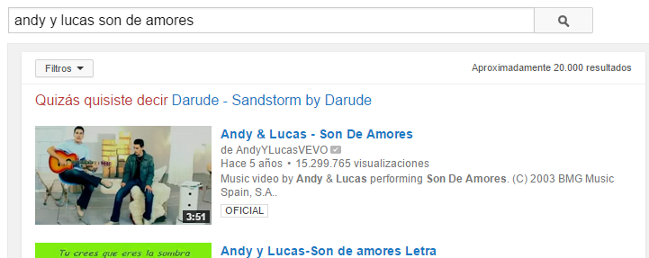 Regalito de Youtube