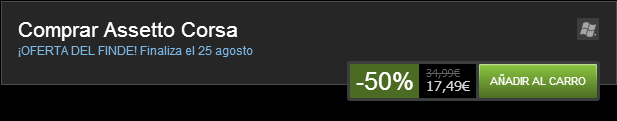 Assetto Corsa al 50% en Steam