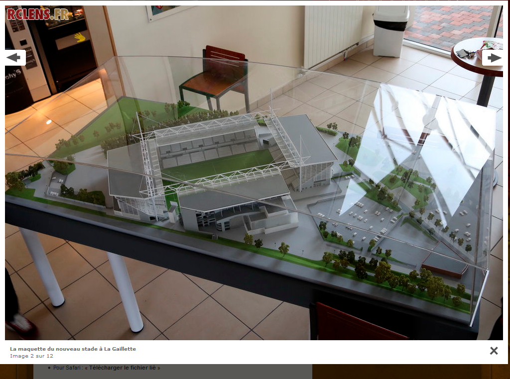 Bollaert Euro 2016 et travaux prévus rclensois.fr