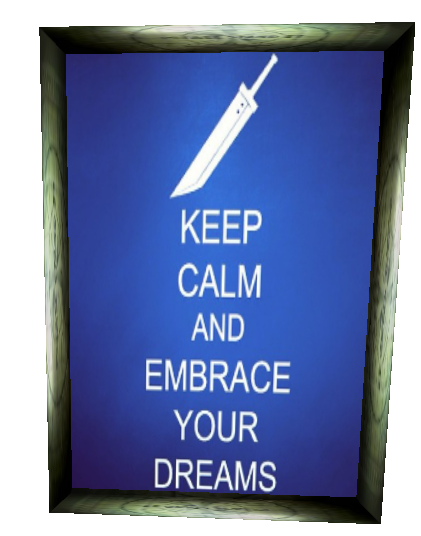 Keep Calm And Embrace Your Dreams Poster
