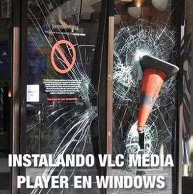 instalando VLC en guindous