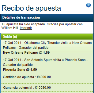 APUESTA SUCULENTA PARA ESTA NOCHE.