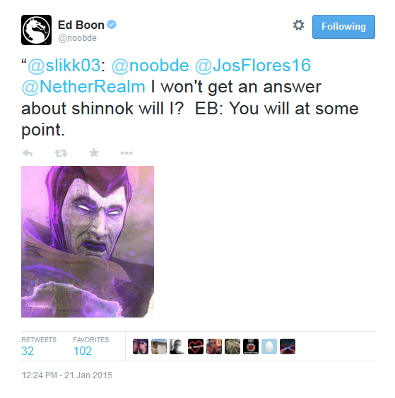 The Ed Boon Twitter Watch Thread, Page 81