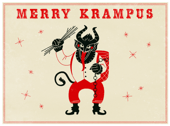 Krampus, el duende anti navidad