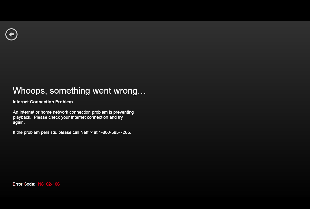 [US] For some reason, my Netflix won't start. Can you help me?
